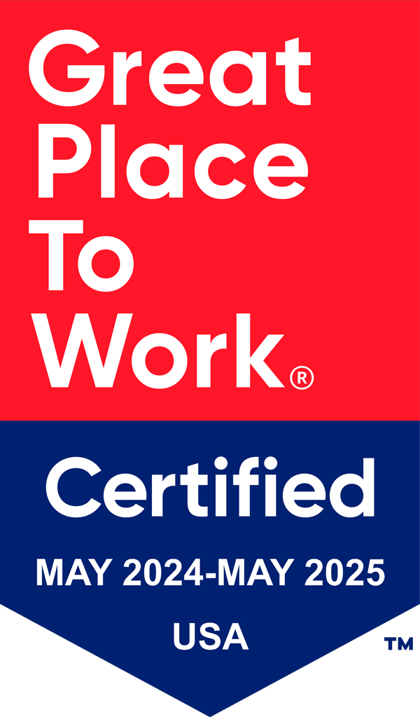 Great Place to Work®, Certified May 2024-May 2025, USA